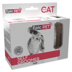 EPIC PET Self-groomer rogati glavnik za samomasažo in razčesavanje 8x12x5cm