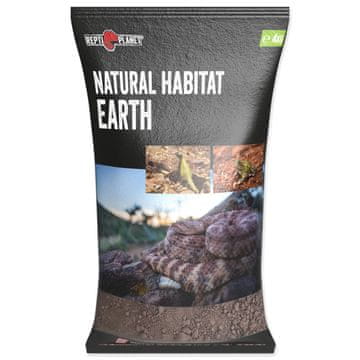 REPTI PLANET Substrat Earth rjav 4kg