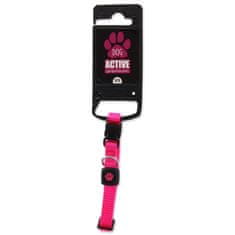 ACTIVE DOG Ovratnica Premium XS roza 1x21-30cm