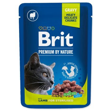 Brit Premium Cat žepek Jagnječje meso za sterilizirane 100g