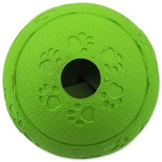 Dog Fantasy Igrača pes Fantazijska žoga za priboljške zelena 6cm