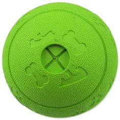 Dog Fantasy Igrača pes Fantazijska žoga za priboljške zelena 8cm