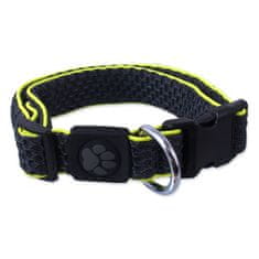 ACTIVE DOG Ovratnica Mellow S siva 2,5x28-40cm