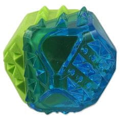 Dog Fantasy Igrača pes Fantazijska žoga za hlajenje zeleno-modra 7,7cm