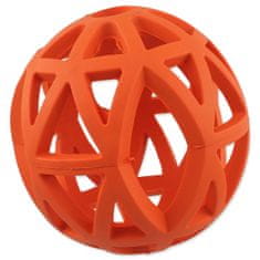Dog Fantasy Igrača pes Fantazijska žoga perforirana oranžna 12,5cm