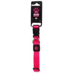 ACTIVE DOG Ovratnica Premium M roza 2x34-49cm