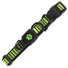 ACTIVE DOG Ovratnica Strong S lime 1,5x27-37cm