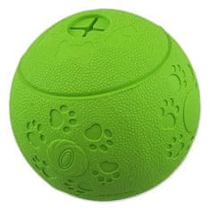 Dog Fantasy Igrača pes Fantazijska žoga za priboljške zelena 6cm