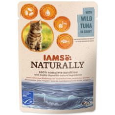 IAMS Naturally Adult tuna v omaki 85g