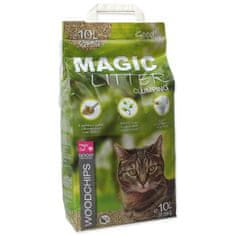Magic cat Magic Litter lesni sekanci 2,5 kg 10l