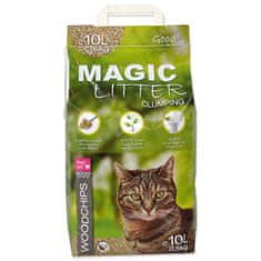 Magic cat Magic Litter lesni sekanci 2,5 kg 10l