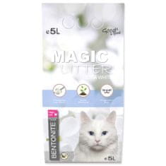 Magic cat Magic Litter Bentonit Ultra White 5l/4,4kg