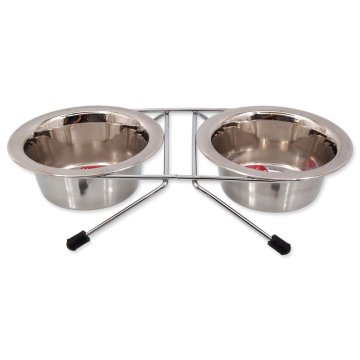 Magic cat stojalo iz nerjavečega jekla 11cm 2x0,24l