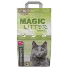 Magic cat Magic Litter Leseni čipi 8L/3,5kg