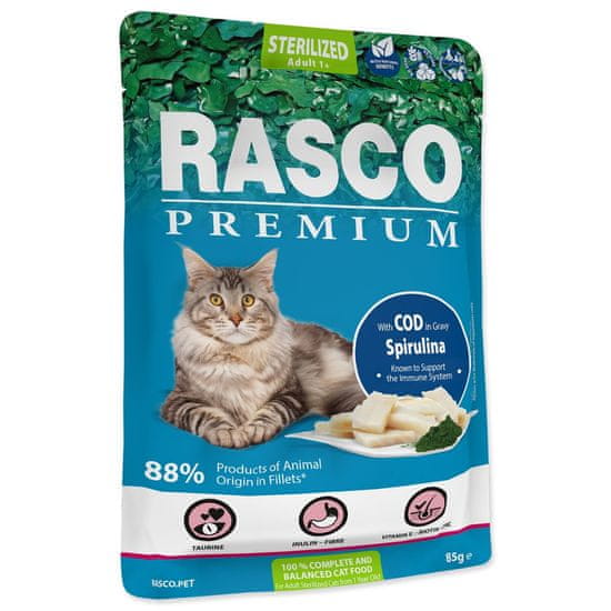 RASCO Premium Sterilizirana trska s spirulino 85g
