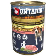 Ontario Konzervirano telečje meso z zelišči, paté 400g