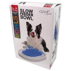 Dog Fantasy Puzzle Anti-swallow bowl blue 40x30x10,9cm