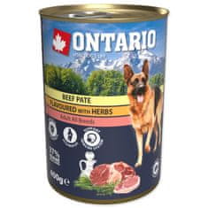 Ontario Konzervirana govedina z zelišči, paté 400g