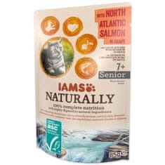 IAMS Naturally Senior losos v omaki 85g