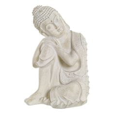 DKD Home Decor Dekorativna figura DKD Home Decor Siva Buda iz smole (17 x 17 x 26 cm)