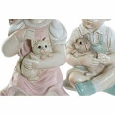 DKD Home Decor Dekorativna figura DKD Home Decor Resin Children (14,5 x 16 x 26 cm) (2 kosa)