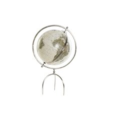 DKD Home Decor Globus DKD Home Decor Silver Beige Steel (28 x 24 x 44 cm)