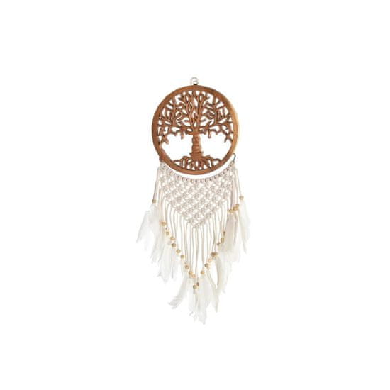 DKD Home Decor Viseča dekoracija DKD Home Decor 20 x 2,3 x 60 cm Naravna bela