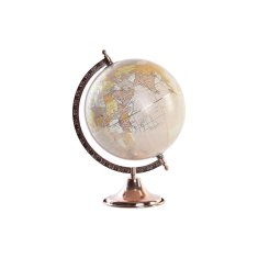 DKD Home Decor Globus DKD Home Decor Aluminium PVC (20 x 20 x 30 cm)