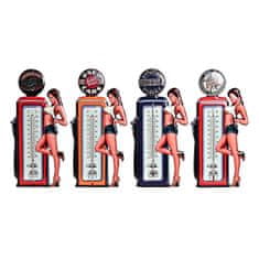 DKD Home Decor Termometer DKD Home Decor dekoracija kovinski Vintage (23 x 2 x 48 cm) (4 enote)