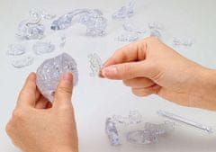3D kristalna sestavljanka Slon z dojenčkom / 46 kosov