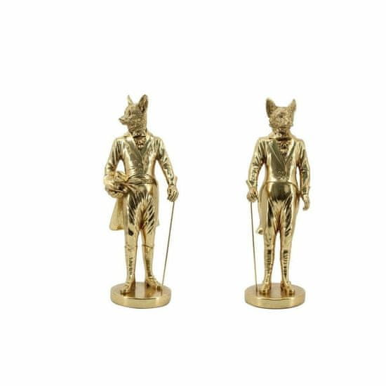 DKD Home Decor Dekorativna figura DKD Home Decor Aluminium Resin (15 x 12,5 x 41,50 cm) (2 enoti)