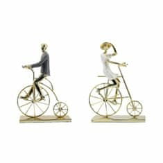 DKD Home Decor Dekorativna figura DKD Home Decor Metal Aluminium Resin (22,5 x 11 x 33,5 cm) (2 enoti)