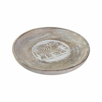DKD Home Decor Valet Tray DKD Home Decor Slon Mango les (20 x 20 x 2 cm)