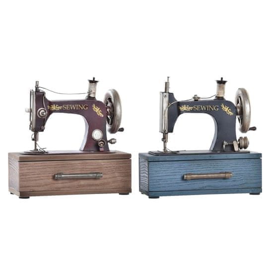 DKD Home Decor Dekorativna figura DKD Home Decor Metal Wood (23 x 12 x 23,5 cm) (2 enoti)
