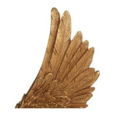 Gift Decor Dekorativna slika Zlata angelska krila 8 x 33,5 x 13,5 cm Črna