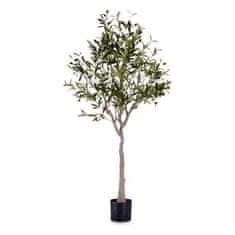 BigBuy Dekorativna rastlina 73 x 120 x 73 cm Oljčno drevo Zelena plastika