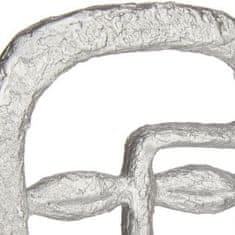 Gift Decor Dekorativna figura Obraz srebrni poliresin (19,5 x 38 x 10,5 cm)