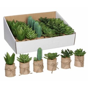 Mica Decorations Okrasne rastlinske dekoracije iz sljude PVC