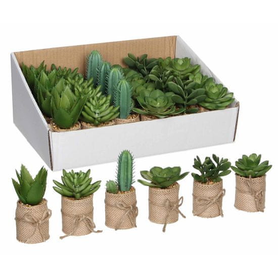 Mica Decorations Okrasne rastlinske dekoracije iz sljude PVC