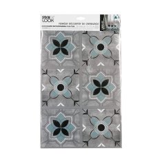 Atmosphera Nalepke Atmosphera Ornamental Stick Tile 43,5 x 30 x 0,1 cm Grey