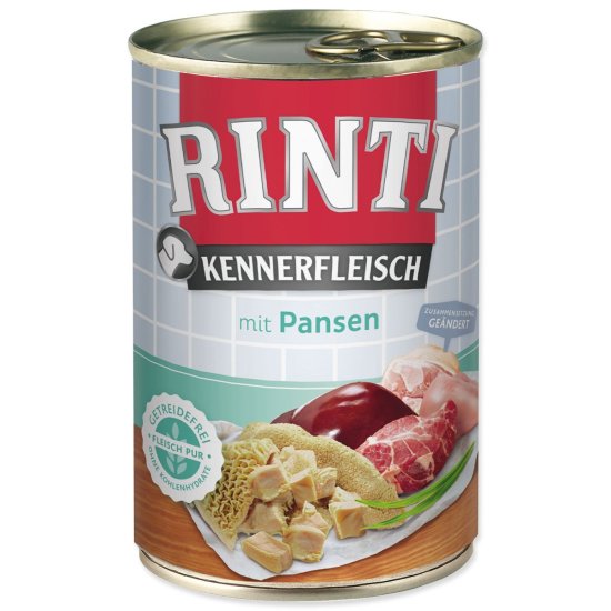 RINTI Konzervirana hrana Kennerfleisch Adult gizzards 400g