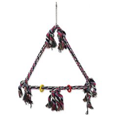 Igrača Bird Jewel gugalnica z vrvmi 70x46cm