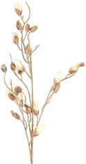 Autronic Bud magnolije, Bela barva zamrznjen. Umetna roža. KUC2541