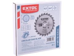 Extol Premium Žagin list z rezili SK, 165x2,3x16mm, 24T