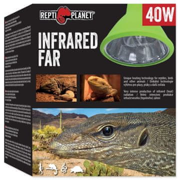 REPTI PLANET Far Infrared HEAT 40W žarnica