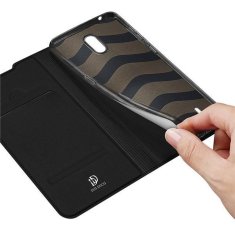 HURTEL Etui ovitek Skin Pro Bookcase za Nokia 1.3 črn