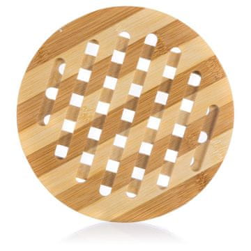 Banquet Lesena podloga s premerom 18x1cm BRILLANTE bambus