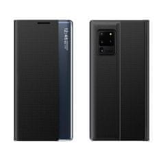 HURTEL Etui ovitek Sleep Case iz eko usnja za Samsung Galaxy A02s EU roza