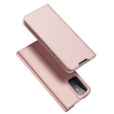 HURTEL Etui ovitek Skin Pro Bookcase za Samsung Galaxy A72 4G roza
