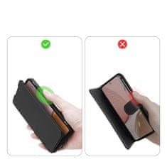 HURTEL Etui ovitek Skin Pro Bookcase Skin X za Samsung Galaxy A72 4G črn